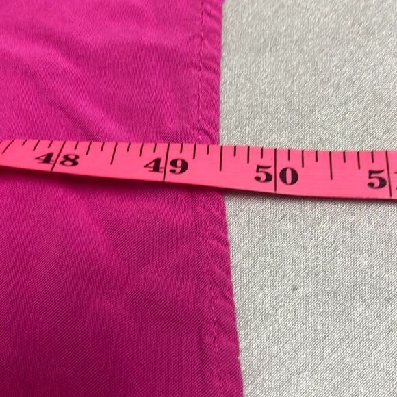 Vince Camuto 1X Plus Hot Pink Sheath Midi Dress Side Slits Summer Beach Resort - Picture 13 of 13